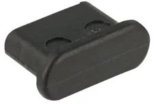 Produktbild för DeLock Dammskydd för USB Type-C - 10pack - Svart