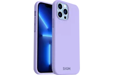 Produktbild för SiGN Liquid Silicone Case for iPhone 14 Pro Max - Lavender