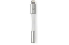 Produktbild för Nedis Apple Lightning-adapter - Apple Lightning - 3.5 mm hona - 8cm