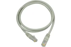 Produktbild för Deltaco TP-kabel cat6 oskärmad grå 2m