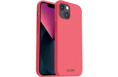 Produktbild för SiGN Liquid Silicone Case for iPhone 14 Plus - Watermelon Red