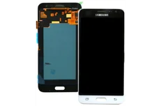 Produktbild för Samsung Galaxy J3 2016 (SM-J320) - Skärm och Glasbyte - Vit - Pris så långt lagret räcker!