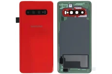 Produktbild för Samsung Galaxy S10 (SM-G973F) Baksidebyte - Röd