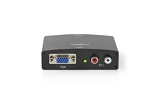Produktbild för Nedis VGA till HDMI - FullHD - Aluminium - Antracit