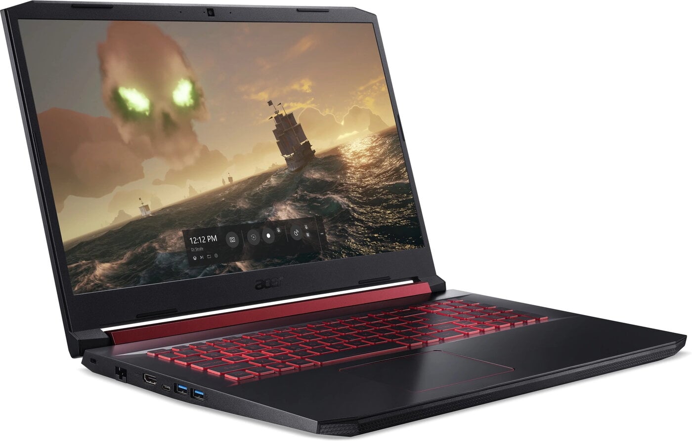 Produktbild för Acer Nitro 5 AN517-51 - 17.3" - Core i5 9300H - 8GB - 512GB SSD - GTX 1650 - Grade B