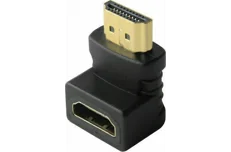 Produktbild för DeLock HDMI adapter nedåtvinklad 90°