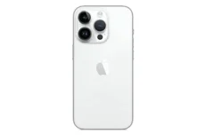 Produktbild för Apple iPhone 14 Pro - Baksidebyte - Silver (Glaset)