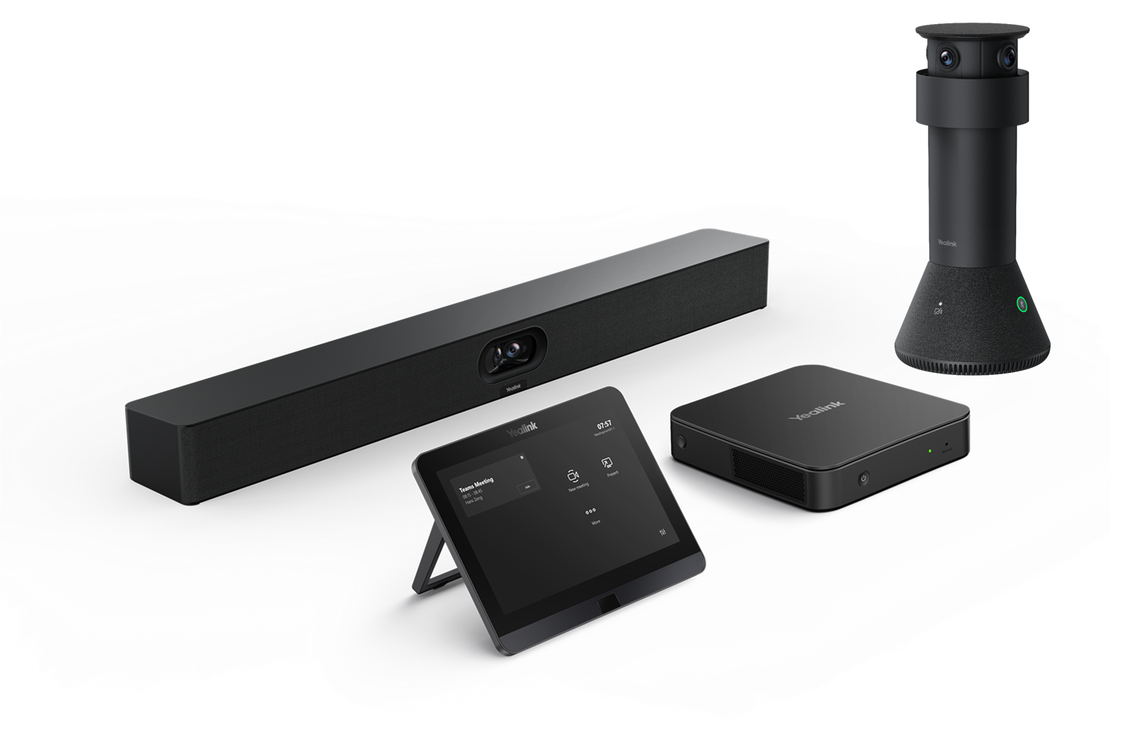 Produktbild för Yealink MVC S40 Plus-C4-000 - Microsoft Teams rumsystemför mediumrum + 360 MTower kamera