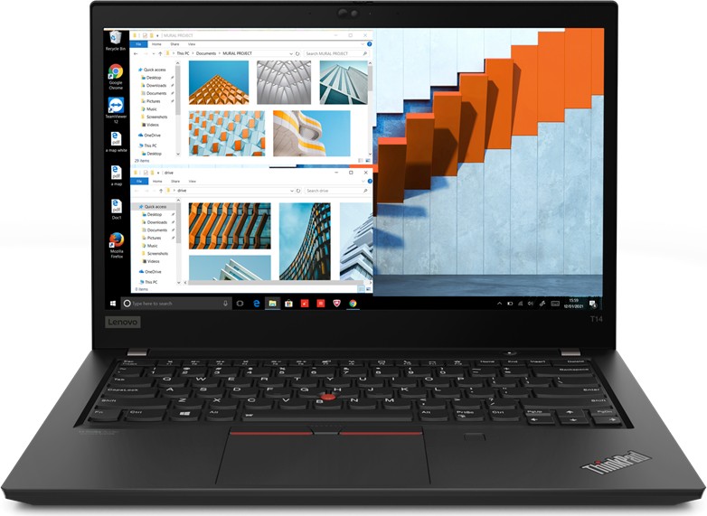 Produktbild för Lenovo Thinpad T14 Gen 1 - 14" - Core i5 10310U - 16GB - 256GB SSD - Grade C