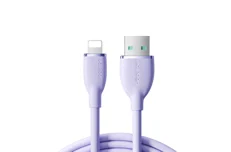 Produktbild för Joyroom USB-A till Lightning - Fast Charging 3A - 1,2m - Purple