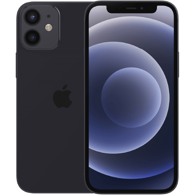 Produktbild för Apple Iphone 12 Mini - 64GB - Graphite - Grade A
