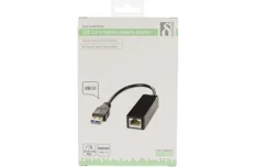 Produktbild för Deltaco USB 3.0 nätverksadapter - Gigabit - Svart
