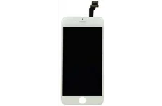 Produktbild för Apple iPhone 6 - Skärm och Glasbyte - AAA - Vit (och guld)