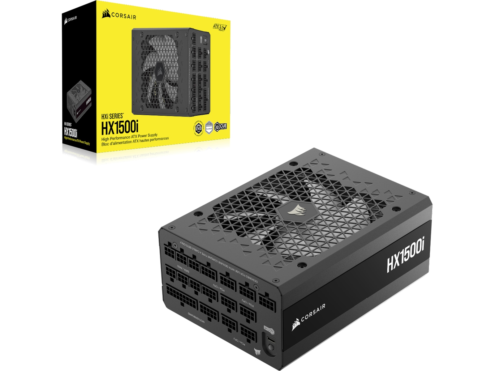 Produktbild för Corsair HX1500i - 1500W - 80+ Platinum - Modulärt- ATX 3.1