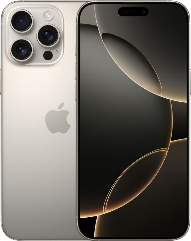 Produktbild för Apple iPhone 16 Pro Max - 256GB - Naturlig Titanium - eSIM - Grade A