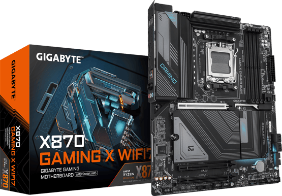 Produktbild för Gigabyte X870 GAMING X Moderkort