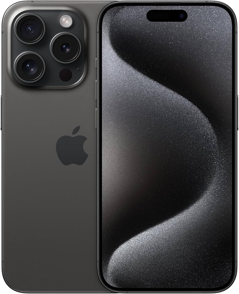Produktbild för Apple iPhone 15 Pro - 256GB - Svart Titanium - Grade A
