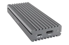 Produktbild för Icy Box Externt hårddiskkabinett för m.2 NVMe - USB 3.1 (Gen 2) - Silver