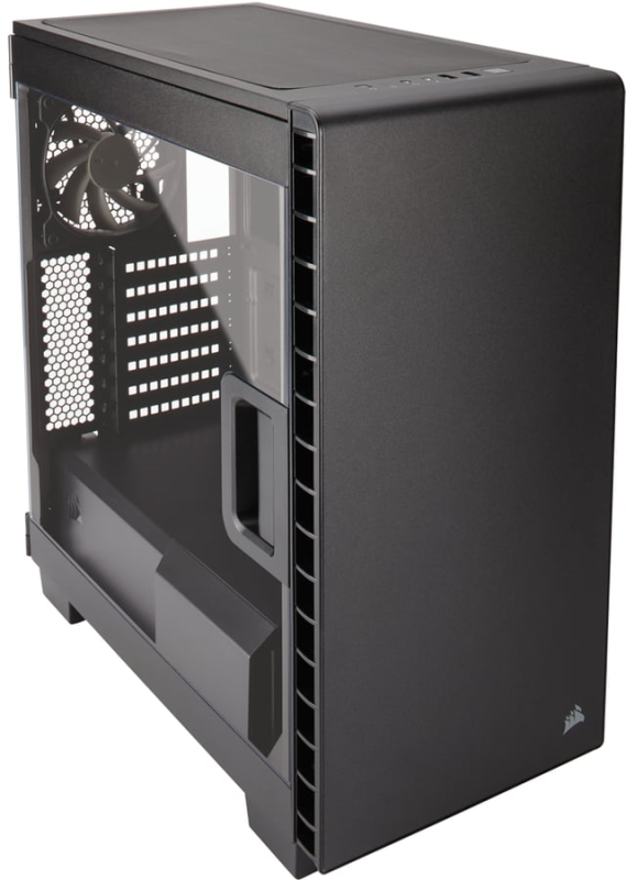 Produktbild för Corsair Carbide 400C - Ryzen 5 5600X - 16GB - 1,25TB SSD + 2TB HDD - RTX 5060 Ti - Grade B-