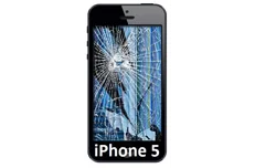 Produktbild för Apple iPhone 5 - (A1429) - Skärm och Glasbyte - Svart