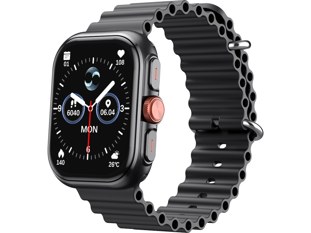 Produktbild för Havit M9068 Smartklocka - Svart