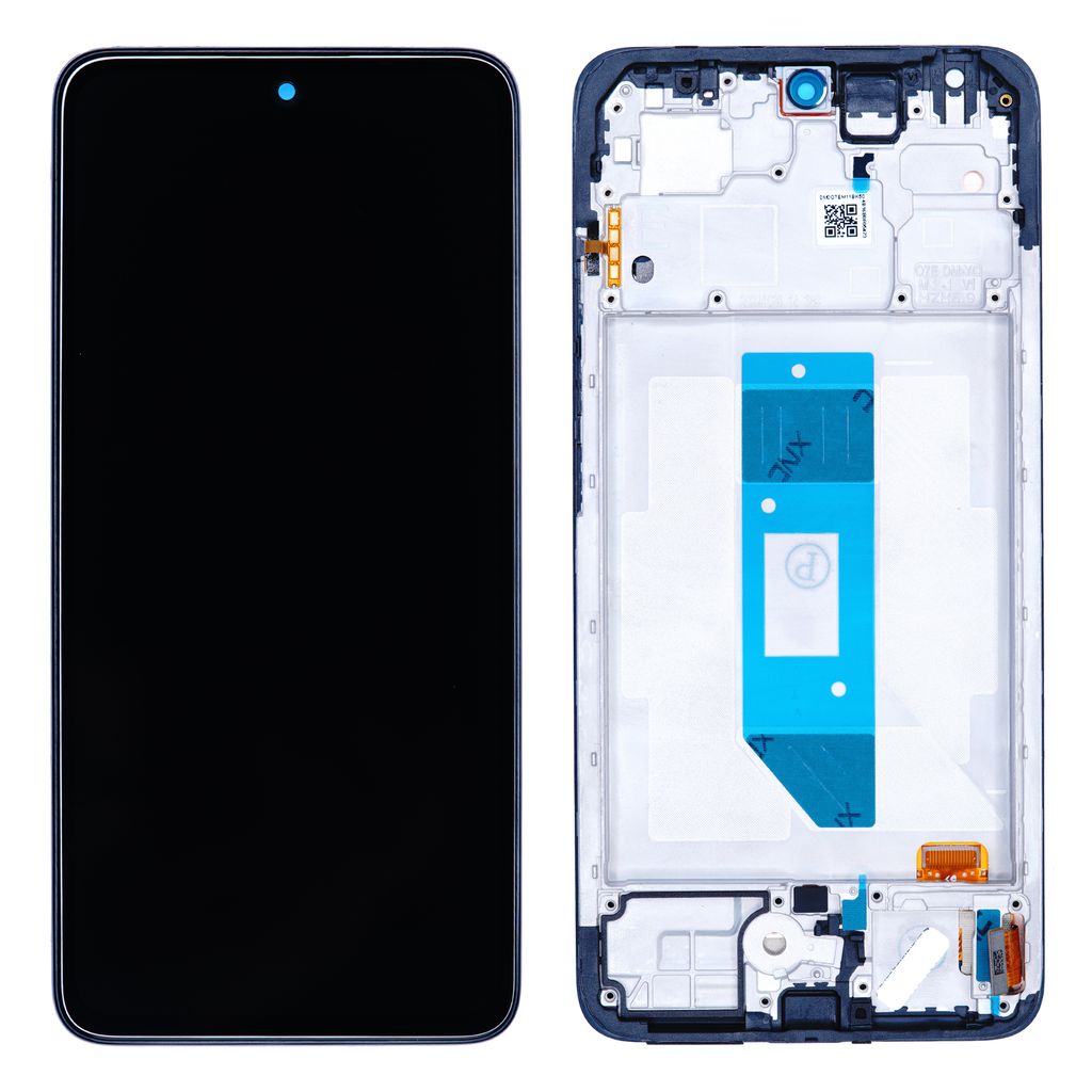 Produktbild för Xiaomi Redmi Note 14 4G - Glas och displaybyte - Svart