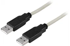 Produktbild för Deltaco USB 2.0 kabel Typ A hane - Typ A hane 2m