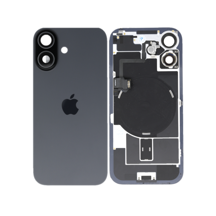 Produktbild för Apple iPhone 17 - Baksidebyte - Svart (Glaset)