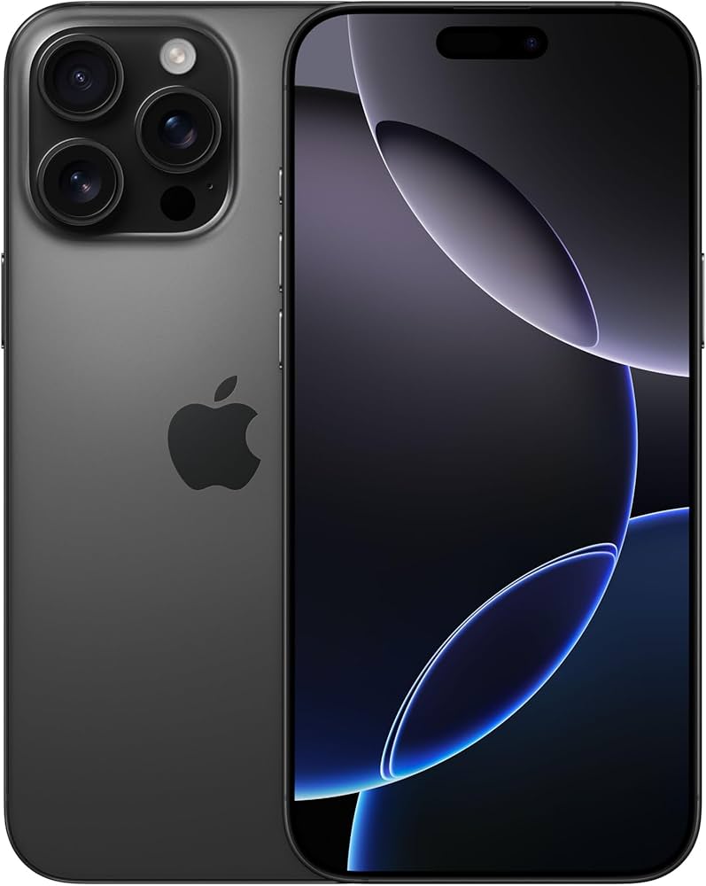 Produktbild för Apple iPhone 16 Pro Max - 256GB - Svart Titanium - Grade A+