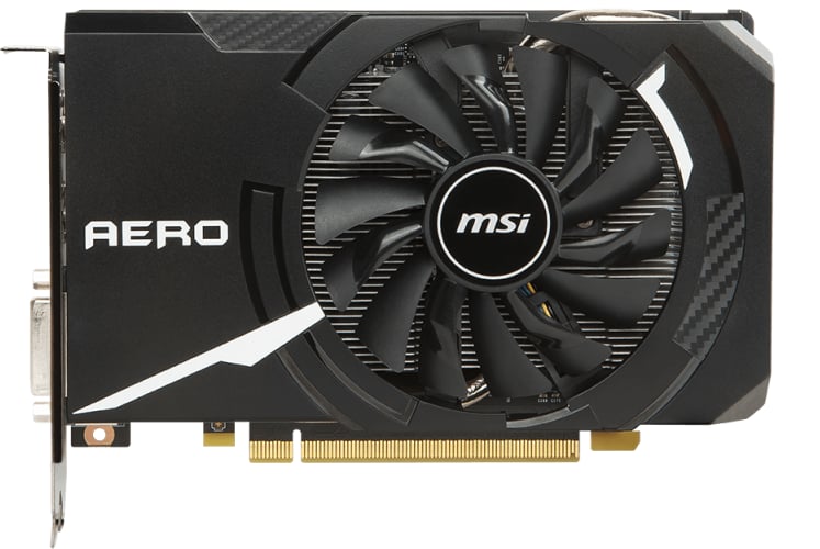 Produktbild för MSI GeForce GTX 1060 3GB AERO ITX - Renoverad produkt