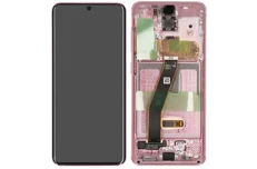 Produktbild för Samsung Galaxy S20 5G / 4G (SM-G981 / SM-G980) - Glas och displaybyte - Rosa