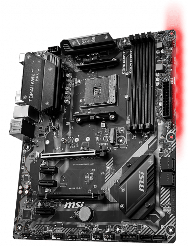 Produktbild för MSI B450 Tomahawk MAX - AM4 - Renoverad produkt