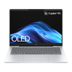 Produktbild för HP OmniBook 7 AI 14-fr0071no - 14" 2K OLED - Core Ultra 7 255U - 16GB - 512GB SSD - Win 11 Home