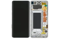 Produktbild för Samsung Galaxy S10 (SM-G973F) Glas/displaybyte - Silver