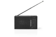 Produktbild för Nedis FM-radio - Portabel design - AM / FM - Batteridriven - Analog - 1.5 W