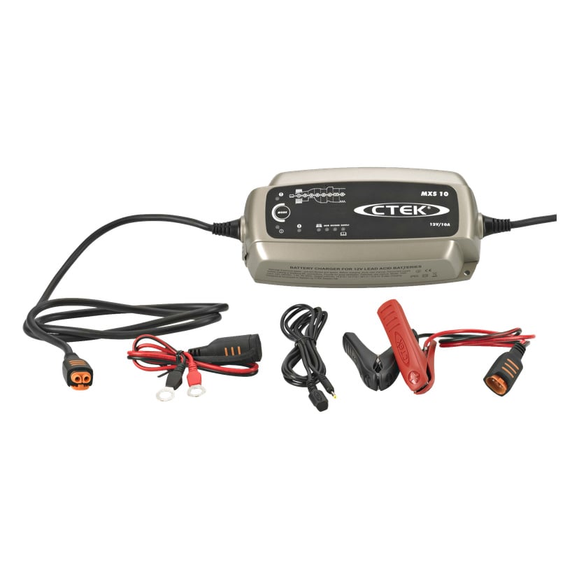 Produktbild för 12V CTEK MXS10 10A charger 20-200Ah