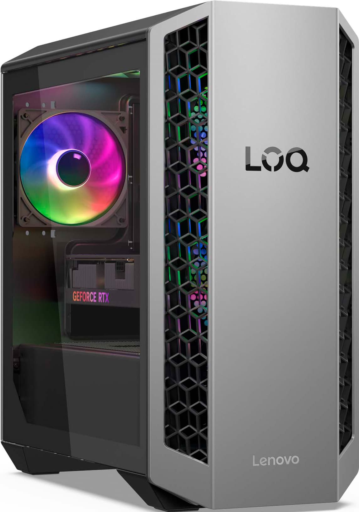 Produktbild för Lenovo LOQ Tower 26L - Ryzen 7 8745HX - 16GB - 1TB SSD - RTX 5060 Ti - Grade A