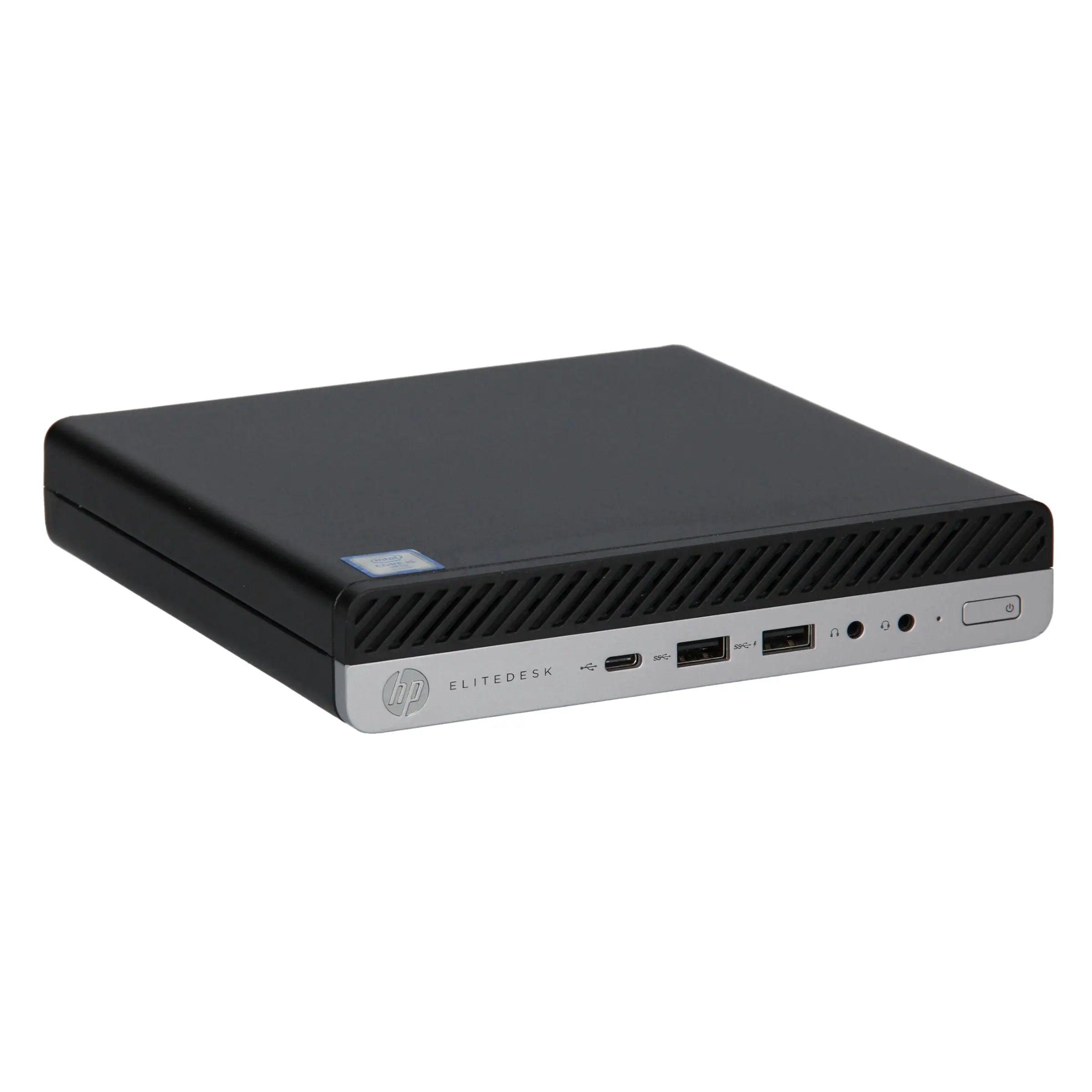 Produktbild för HP EliteDesk 800 G5 Mini - Core i7 9700T - 32GB - 512GB SSD - Windows 11 Pro - Grade A