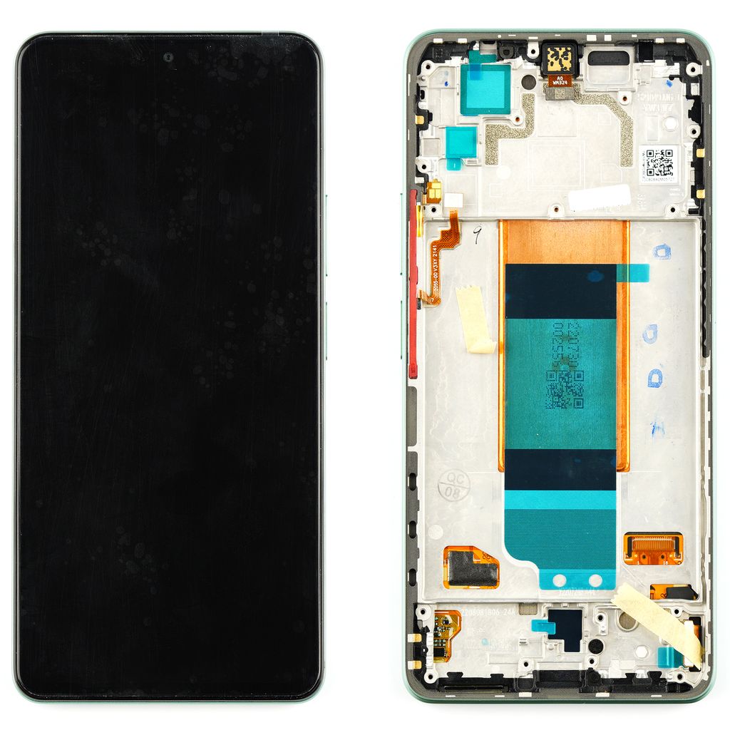 Produktbild för Xiaomi Poco F4 5G (2022) - Glas och displaybyte - Svart