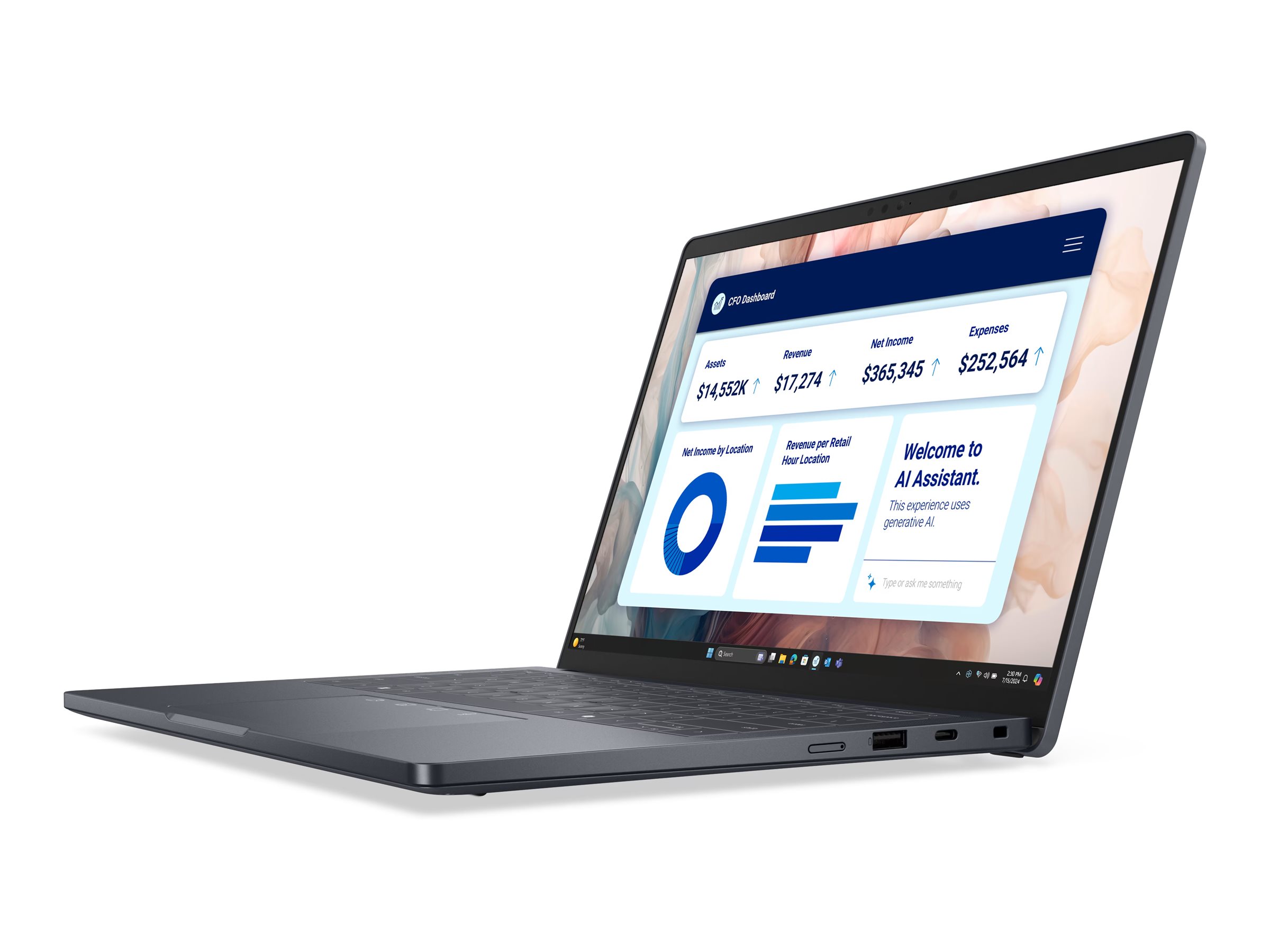 Produktbild för Dell Pro 14 Premium PA14250 - 14" -  Intel Core Ultra 5 236V - 16GB - 512GB SSD - Win 11 Pro