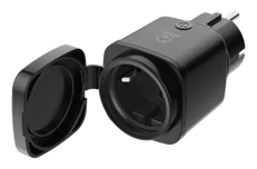 Produktbild för Deltaco SH-OP01 - Smart Plug för utomhusbruk - IP44 - Svart