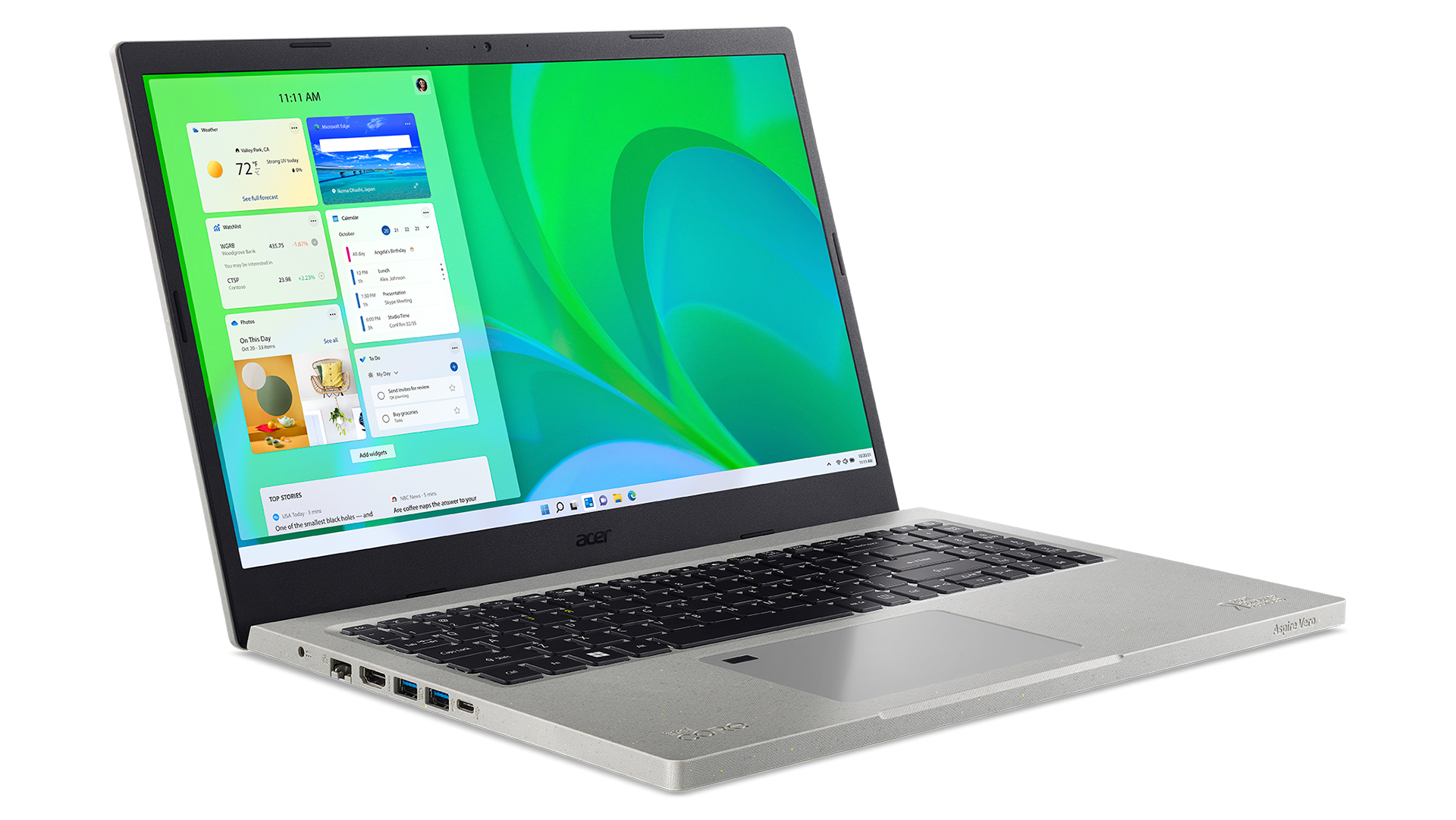 Produktbild för Acer Aspire Vero AV15-51 - 15,6” - Core i5 1155G7 - 8GB - 512GB SSD - Grade B