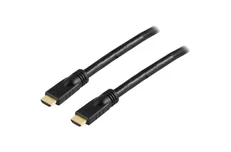 Produktbild för Deltaco HDMI-kabel - Aktiv - 4K - 10m - Svart