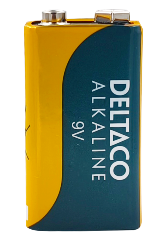 Produktbild för Deltaco 6LR61 - 9V Batteri Alkaline - 1 pack