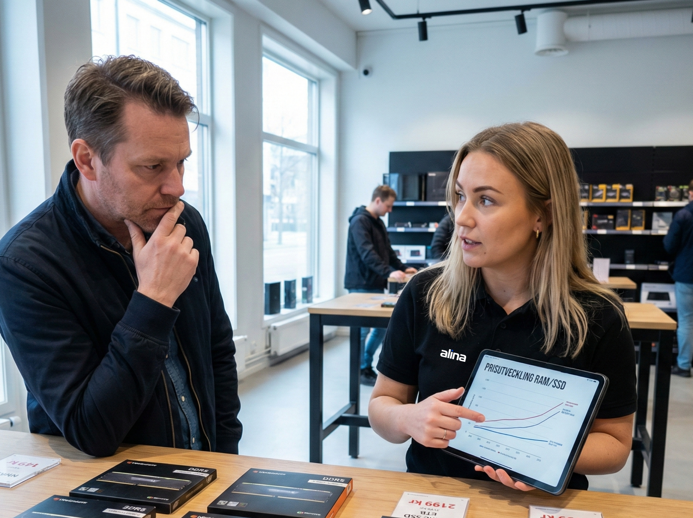 Omslagsbild för artikeln RAM och SSD blir dyrare – vad betyder det för dig som ska köpa dator?