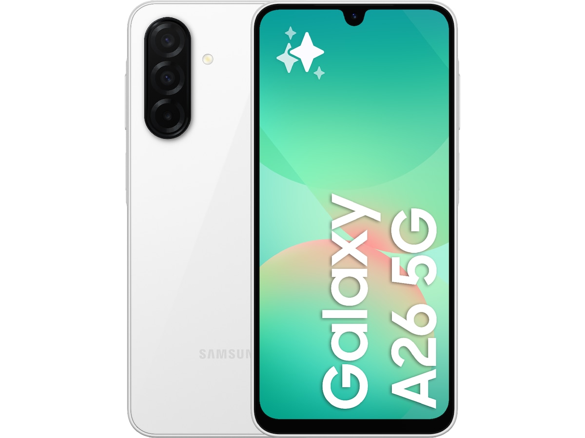 Produktbild för Samsung Galaxy A26 5G 128GB - Vit