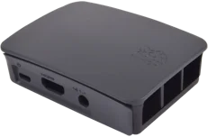 Produktbild för Raspberry Pi Officiell Raspberry Pi 3 Model B låda - Svart