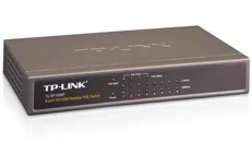 Produktbild för TP-Link PoE Switch 8-portar 10/100 Bordsmodell