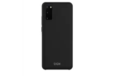 Produktbild för SiGN Liquid Silicone Case for Samsung Galaxy S20 - Black