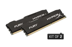 Produktbild för Kingston FURY Black 8GB (2 x 4GB) 1600MHz DDR3 - Renoverad del